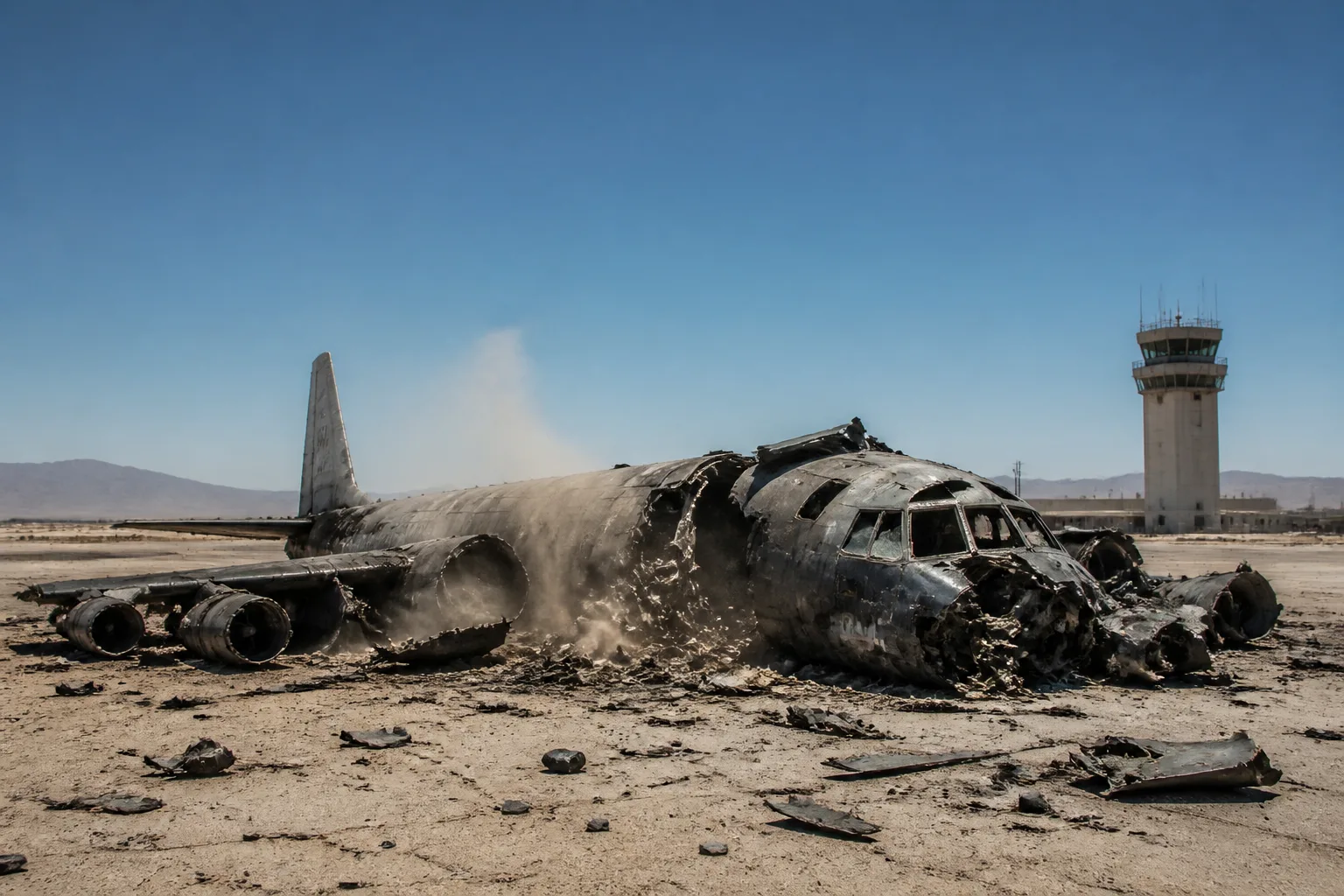 Eight Killed When B-52 Bomber Crashes at Edwards Air Force Base