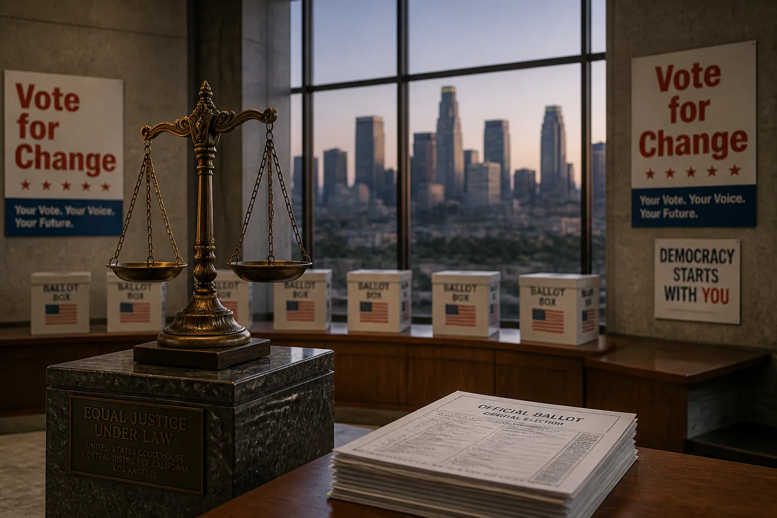 California Governor Gavin Newsom Claims DOJ Probe Directed by Trump; Los Angeles Mayoral Race Heads to Runoff