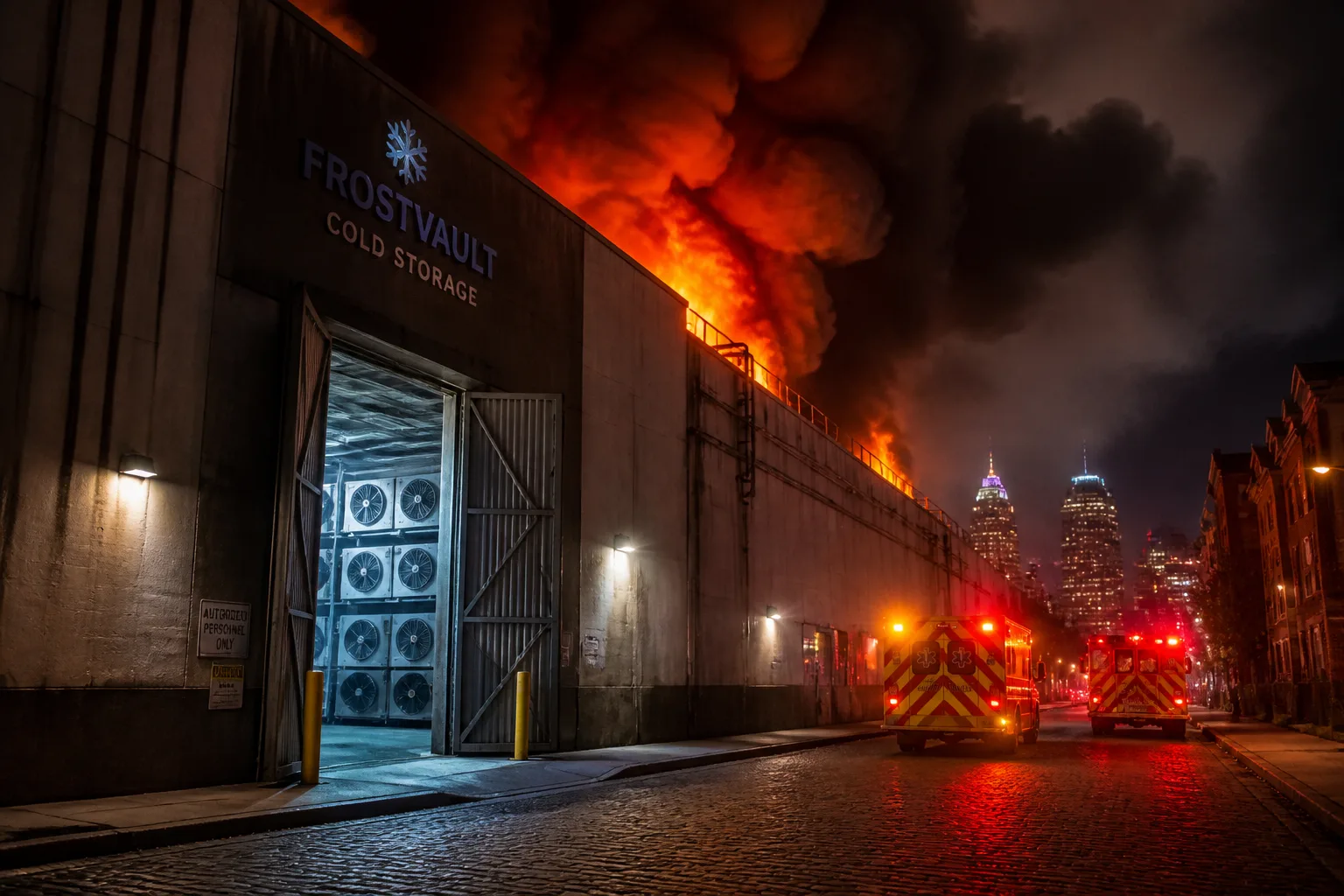 Los Angeles Declares Emergency as Boyle Heights Cold-Storage Fire Continues to Smoke Over Neighborhood
