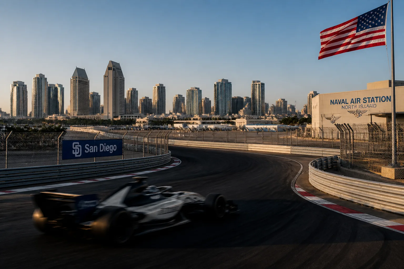 NASCARs San Diego Street Course Highlights Aggression, Loyalty, and Military Honors