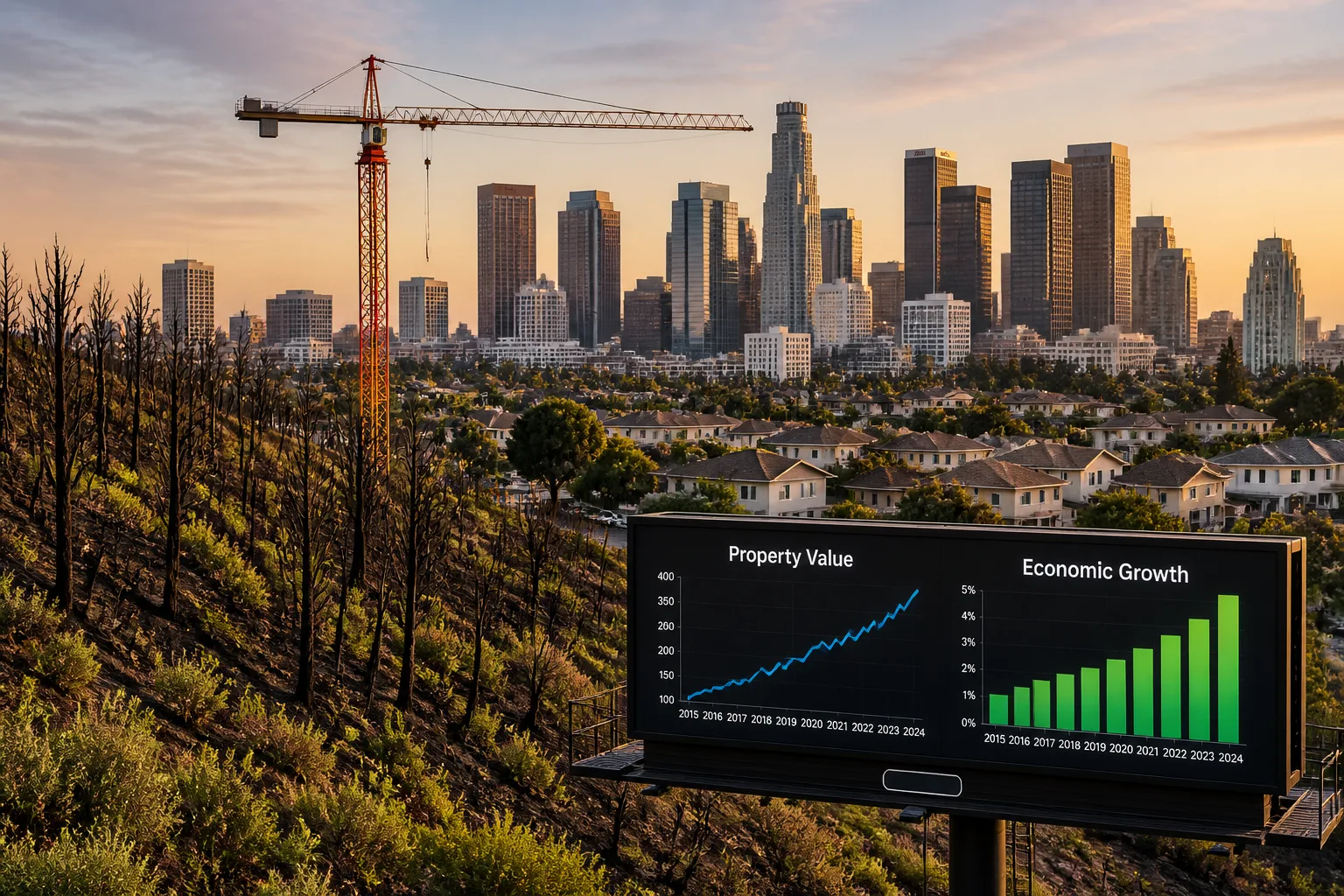 Los Angeles County Property Values Top $2.27 Trillion Amid Wildfire Recovery, 16th Straight Year of Growth